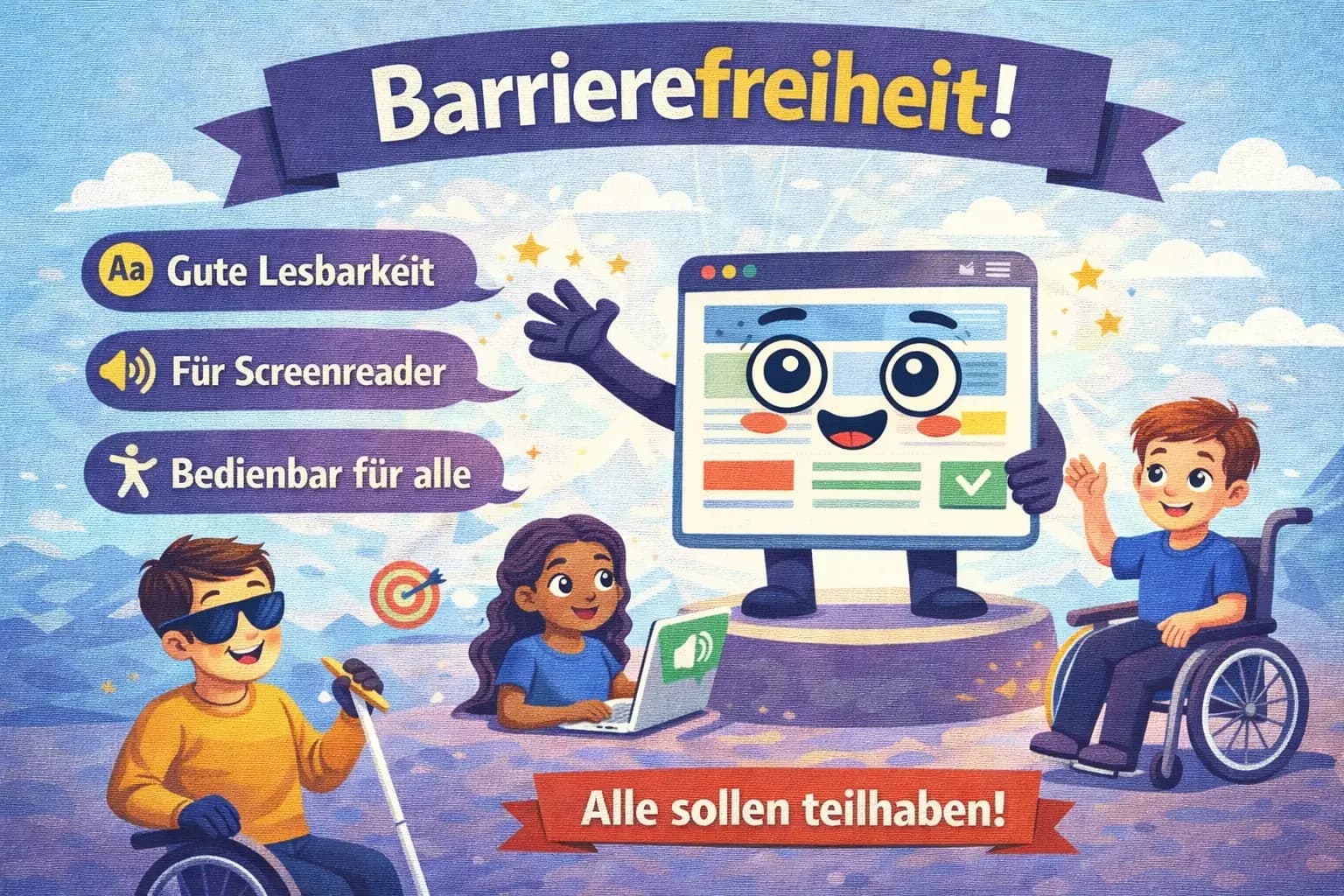 Barrierefreie Website für mehr Reichweite