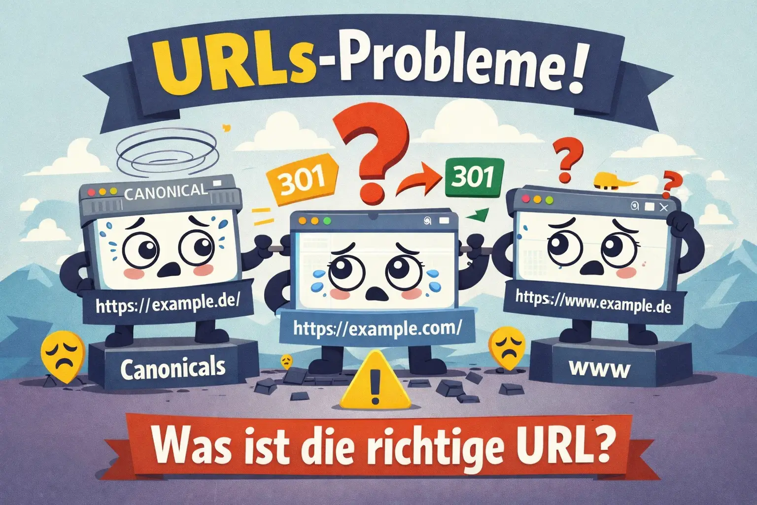 Canonical URLs und Redirect Strategie