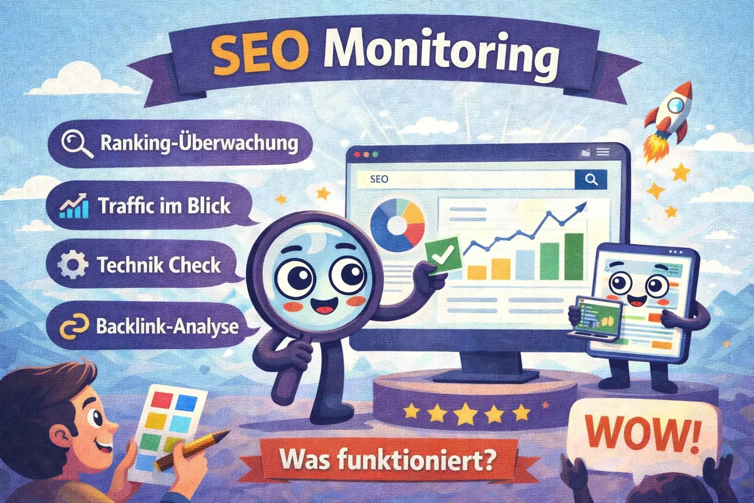Website Monitoring für SEO und Stabilität