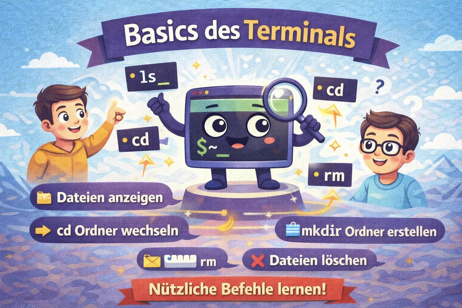 Terminal Basics für Anfänger