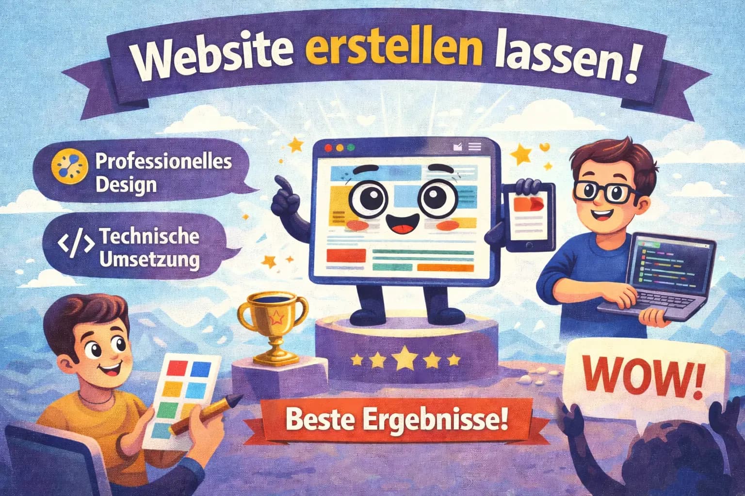 Website erstellen lassen: Kosten und Ablauf