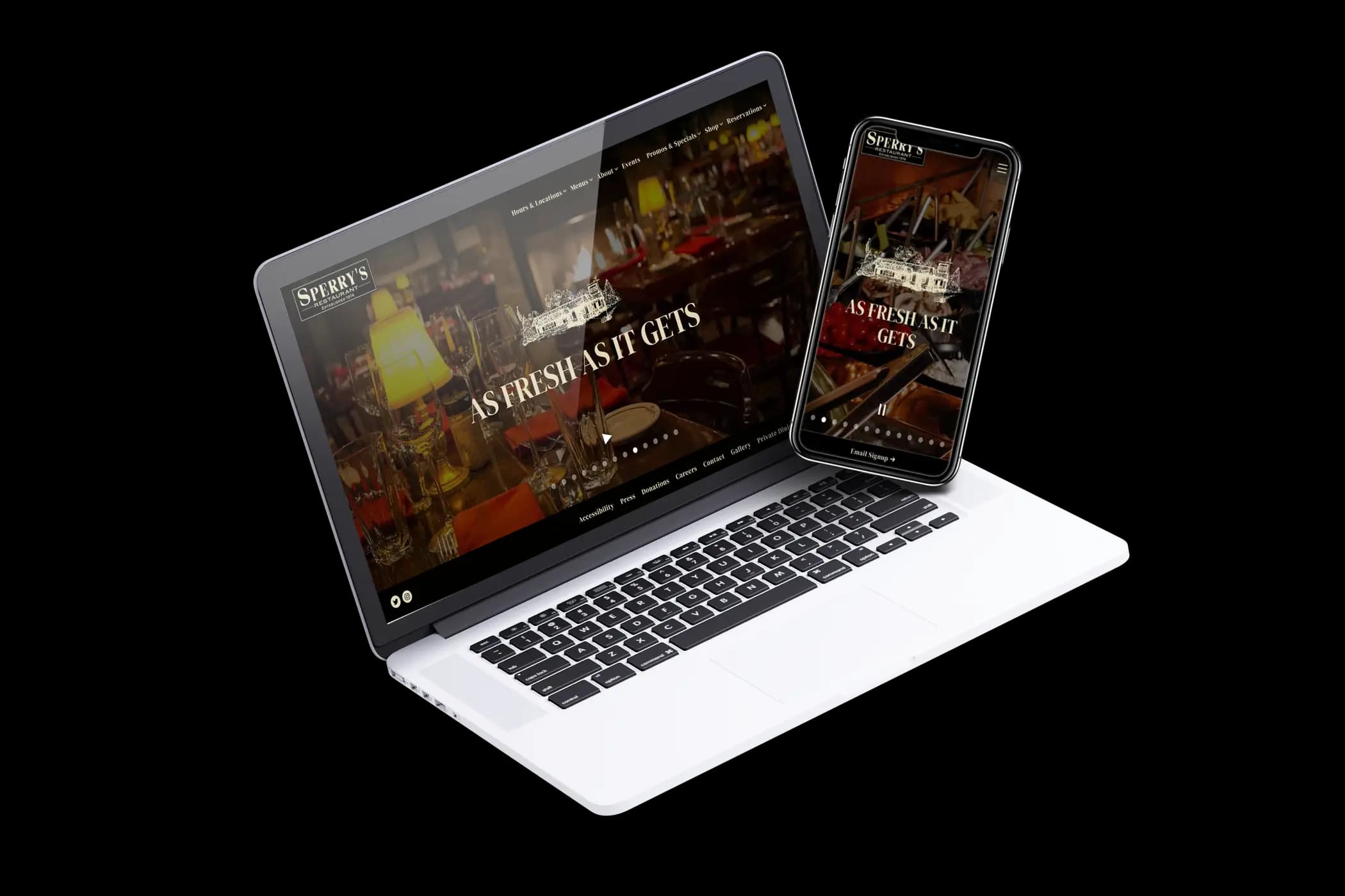 Webdesign für Restaurants